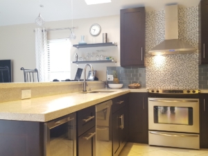 fresh floor kitchen and baths - south florida home redesign - kitchen redesign