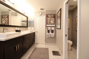 fresh floor kitchen and bath - south florida home remodel - bathroom redesign
