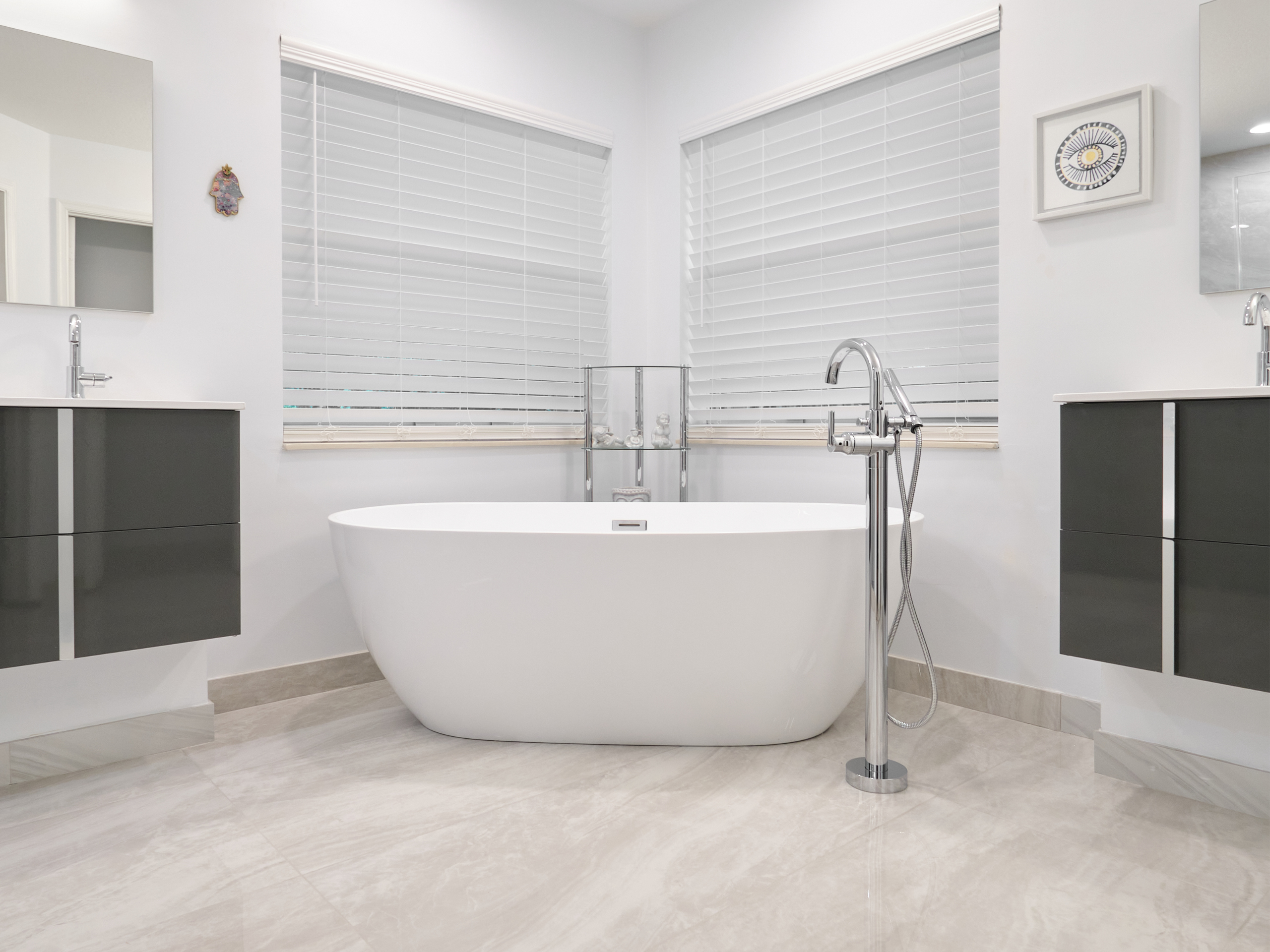Modern Grey Bathroom