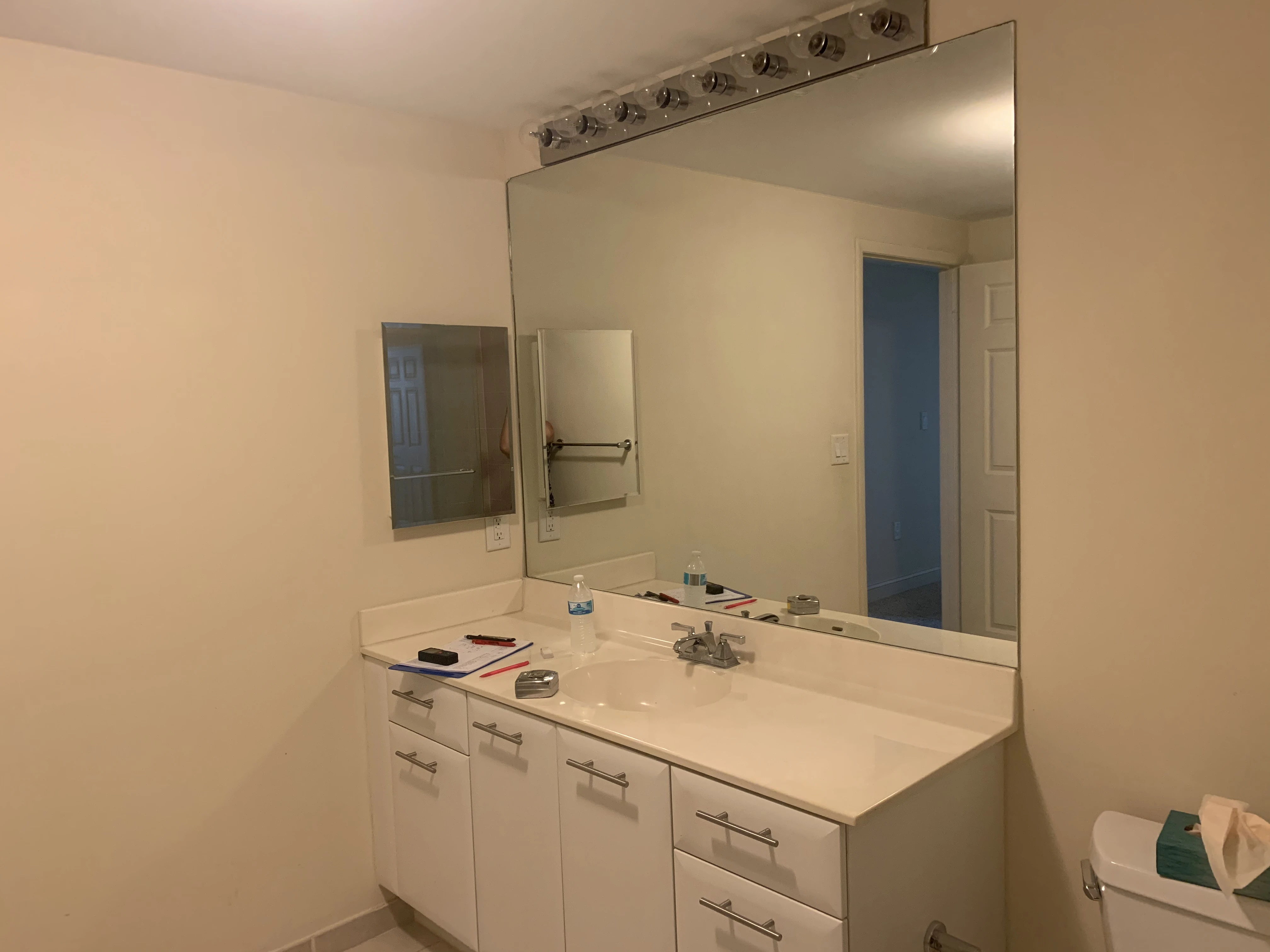 Bathroom before remodel